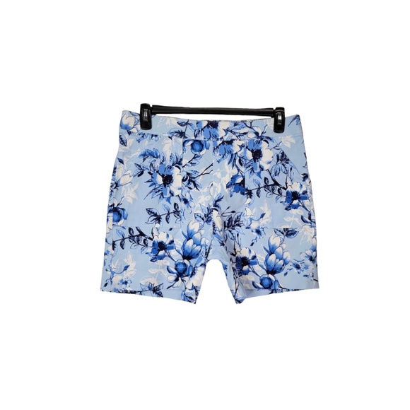 Counterpart Shorts Size 12 Women Flat Front Floral - Picture 3 of 8